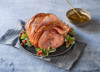 Best Christmas Ham Recipe – Maple Peach Glazed Spiral Sliced Ham