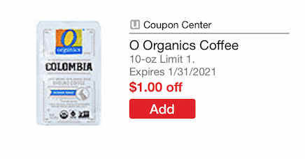 O Organics_Coffee_Coupon