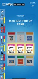 Safeway Monopoly Game Shop Play Win 2021