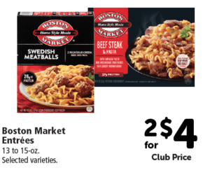 Boston Market Coupon - Meals Just $1.33 Each at Safeway - Super Safeway