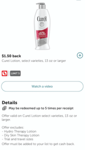 Curel Lotion Just $3.49 at Safeway - Super Safeway