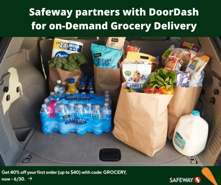 Safeway Launches OnDemand Grocery Delivery Through DoorDash Super