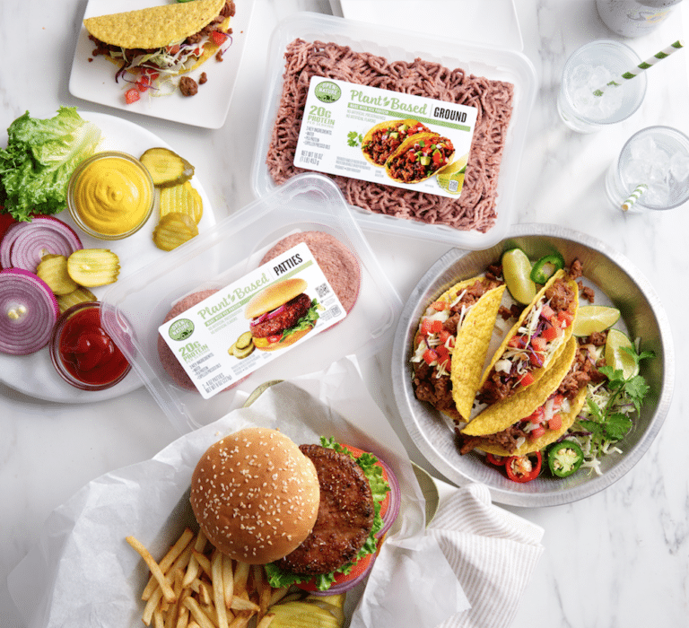 NEW Open Nature Plant Based Proteins Ground and Patties Super Safeway