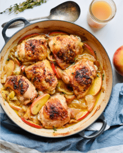 apple_Cider_braised_Chicken_Thighs_Apples_Recipe