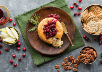 Cranberry and Pecan Baked Brie