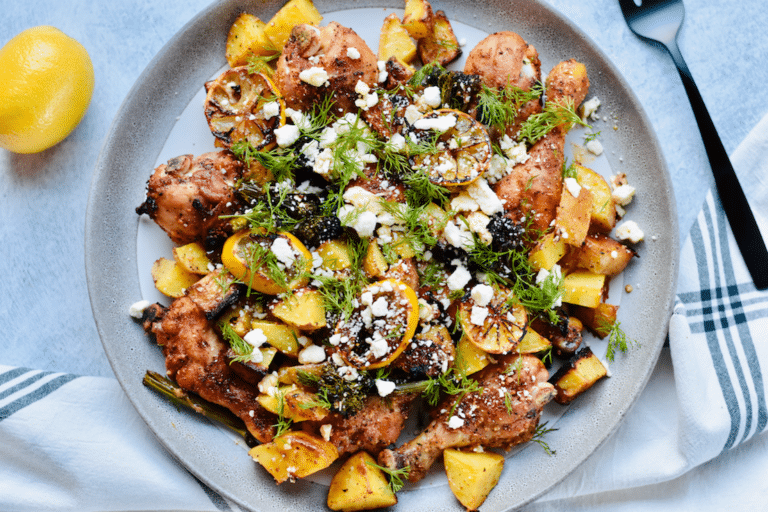 one pan roasted chicken potatoes recipe