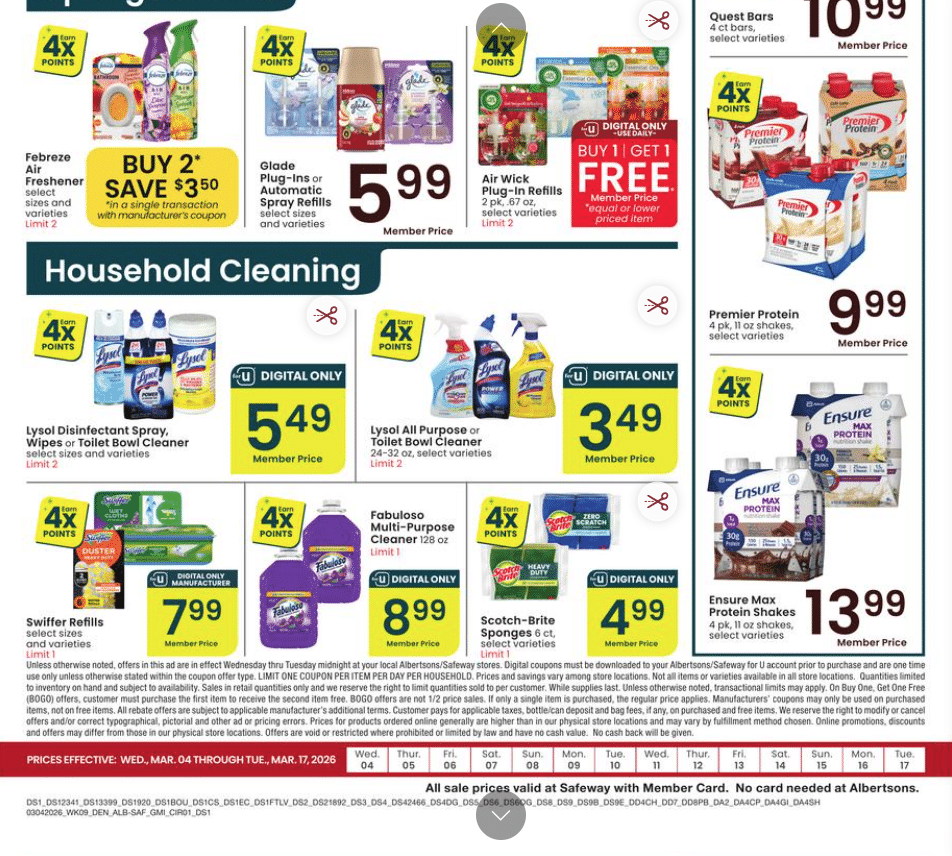 Safeway Weekly Ad