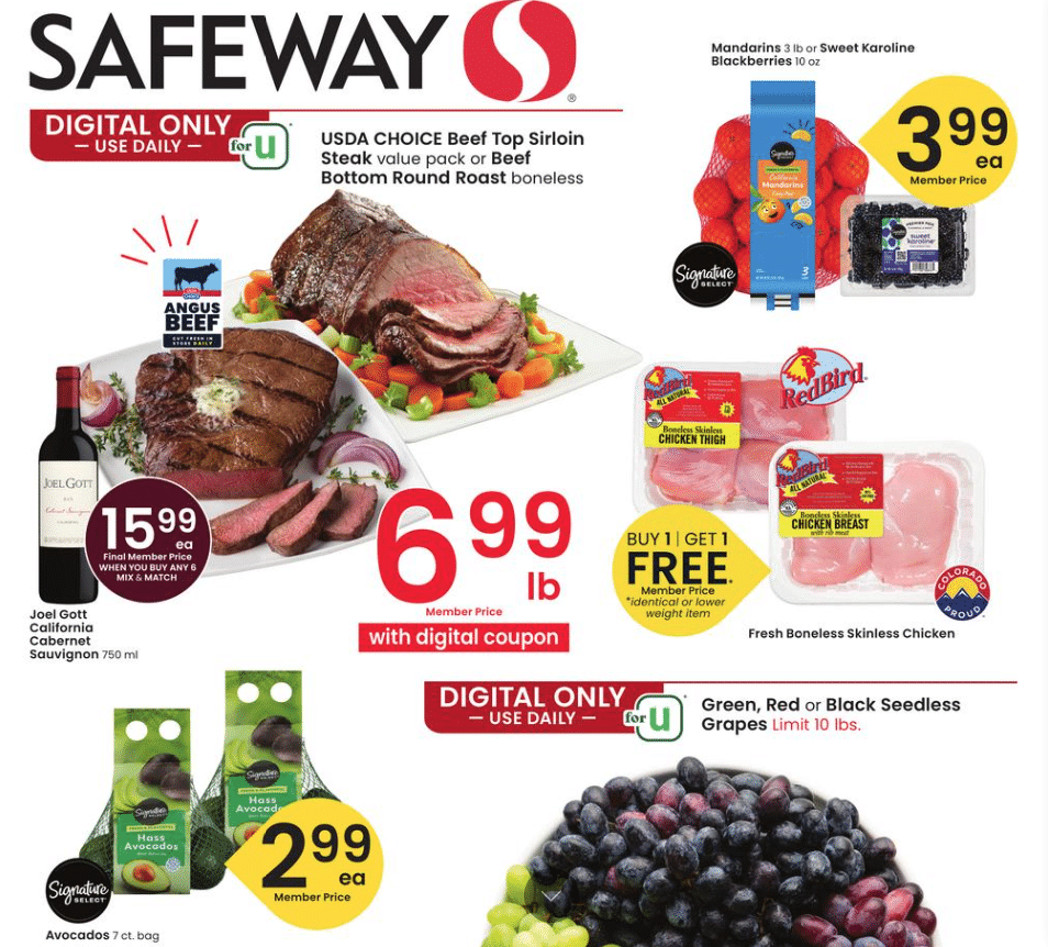 Safeway Weekly Ad