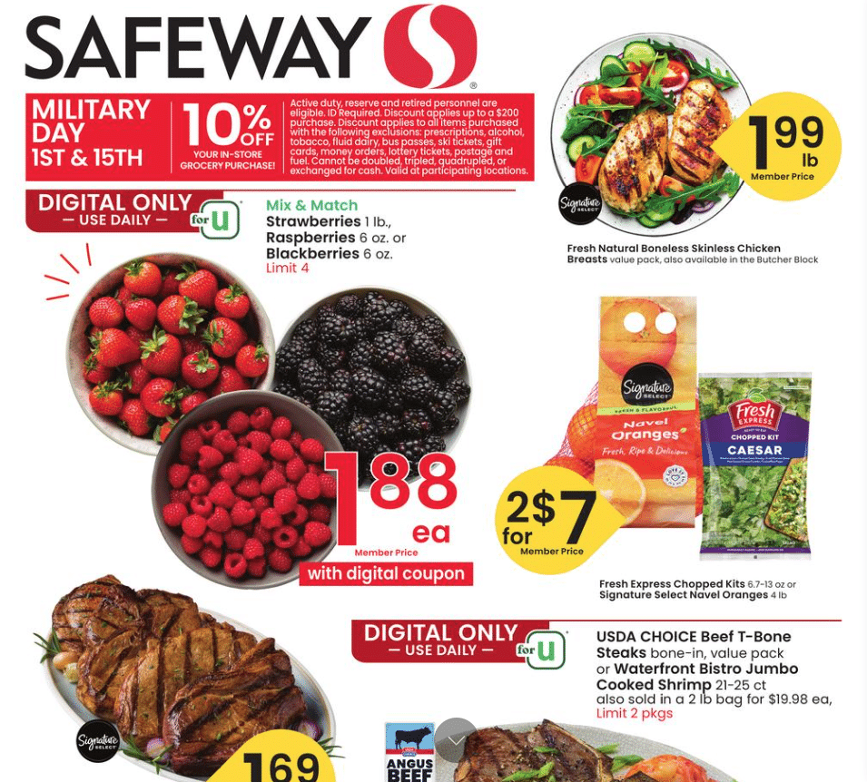 Safeway Weekly Ad
