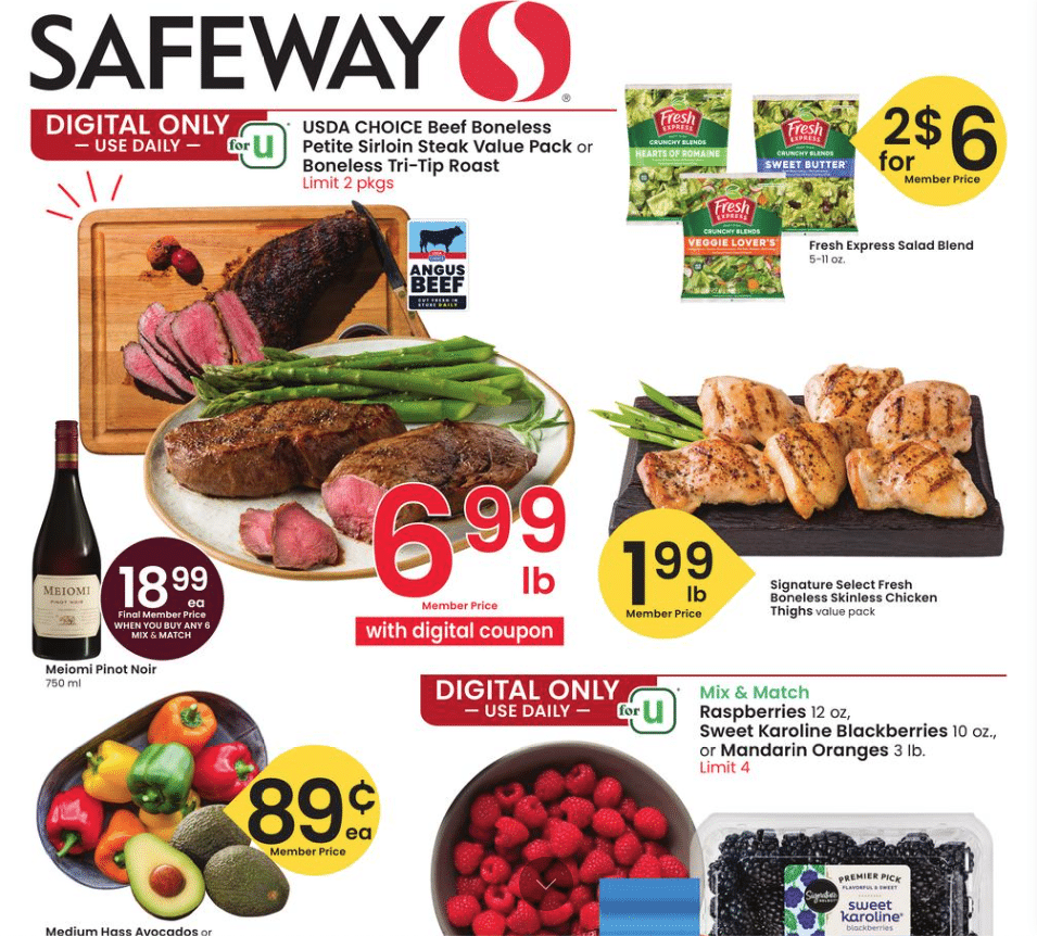 Safeway Weekly Ad