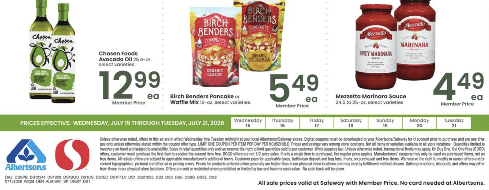Safeway Weekly Ad