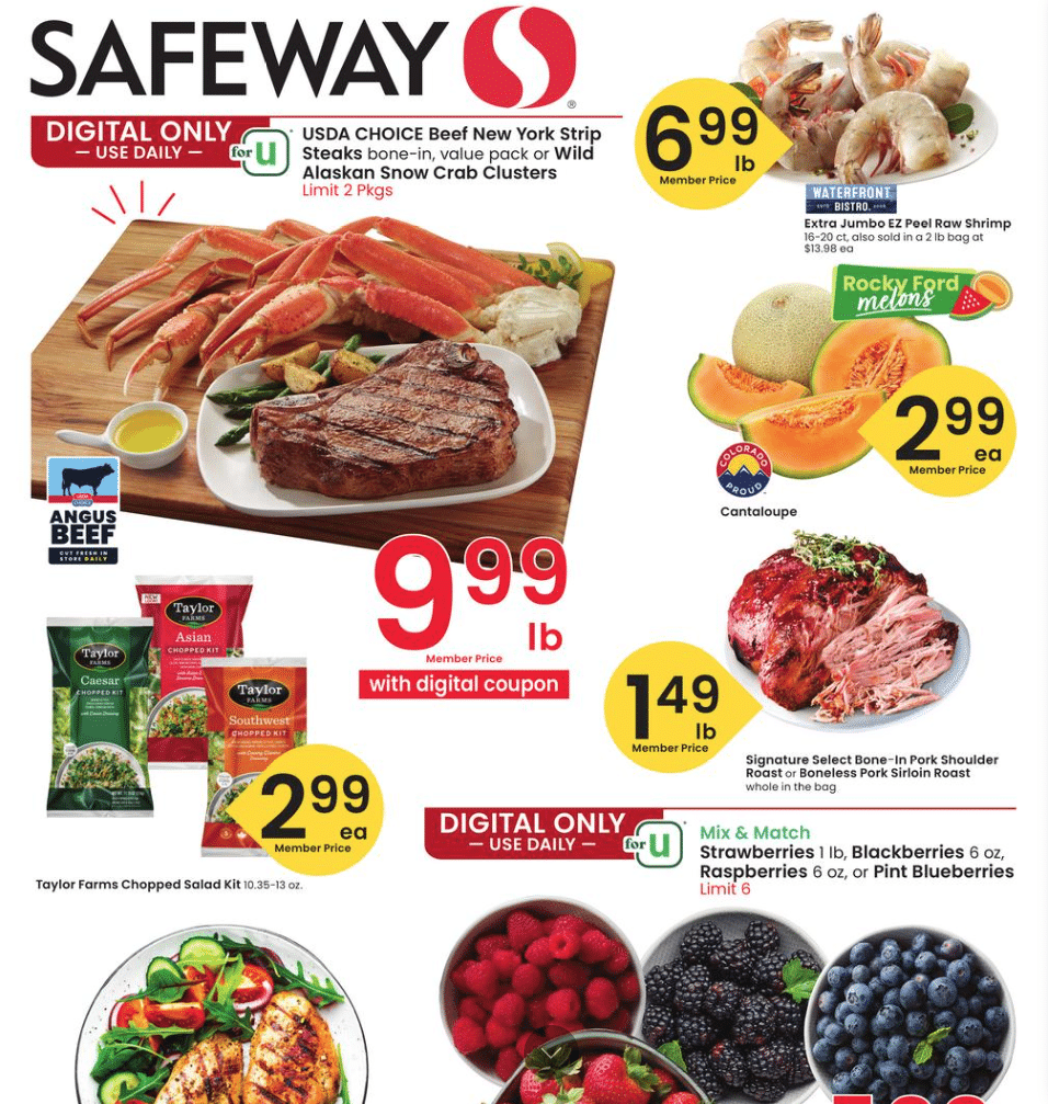 Safeway Weekly Ad